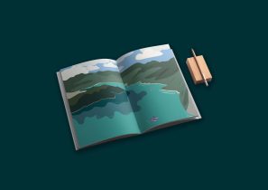 Mockup album Albanie