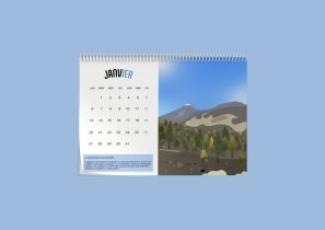 Mockup calendrier tenerife